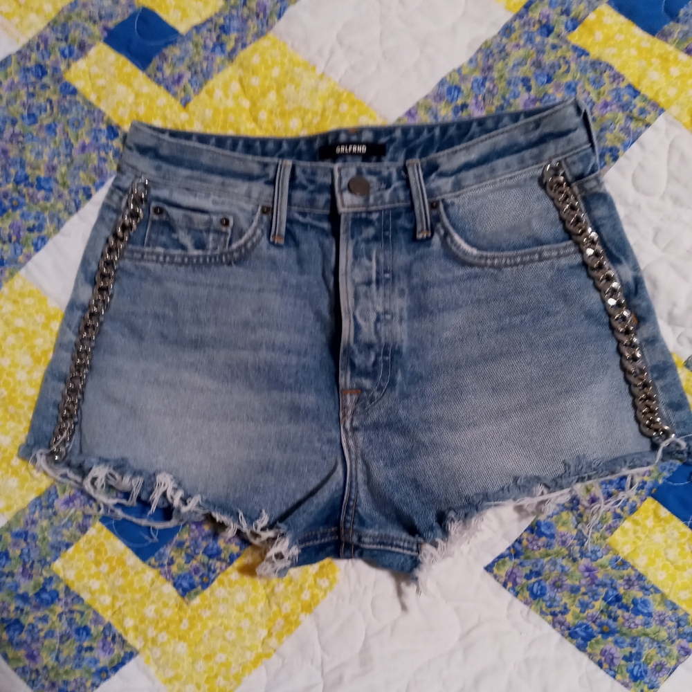 Joe's Brand Girlfriend Style "Cindy" denim Shorts Size 26 PURE 🔥🔥🔥🔥🔥